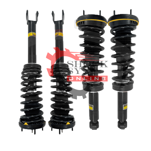 Juego completo de conjuntos de puntales de amortiguador delantero trasero sin ajuste activo Jaguar XF RWD 2009-2015 - Imagen 1 de 13