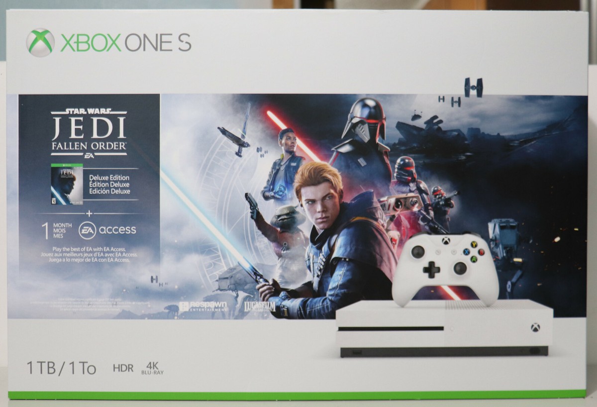 Microsoft Xbox One S 4K Star Wars Jedi: Fallen Order 1TB