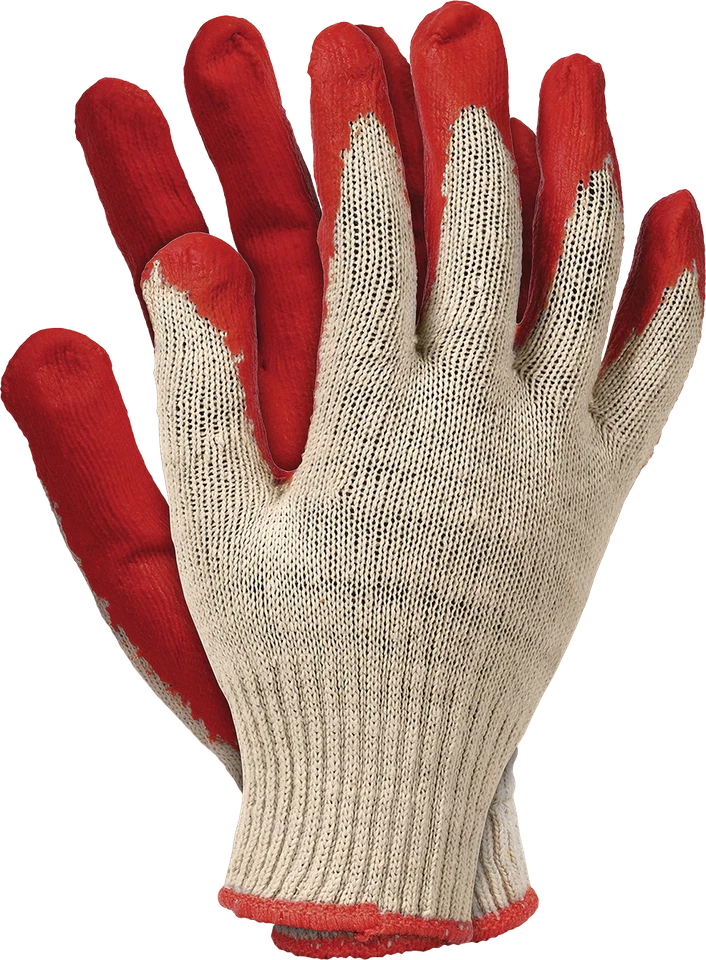 10 Paar Arbeitshandschuhe Baumwolle  Neu Handschue Gartenhandschuhe Gr. 9 10 - Bild 1 von 1