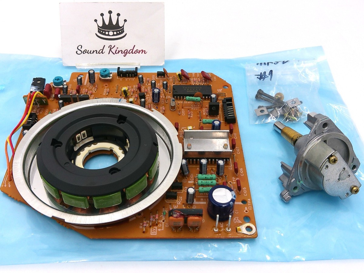 p*a様 ②Technics SL-1200MK3D + Ortofon Con Technics SL-1200MK3D Main Board Drive Motor Parts DJ