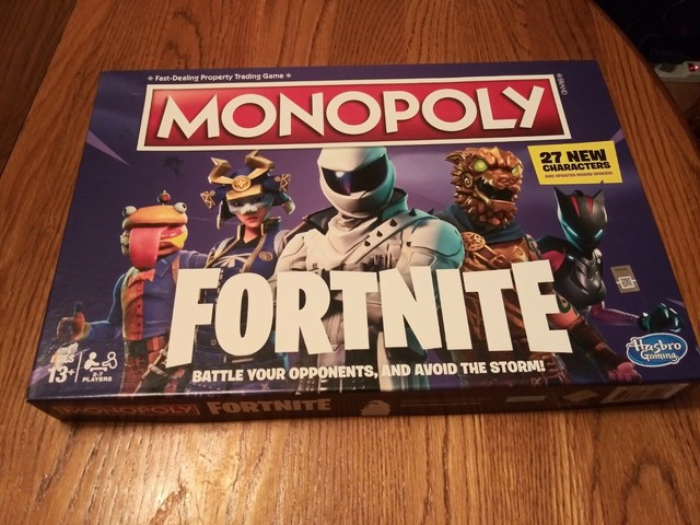 Monopoly Fortnite Edition Board Game Newest Edition 27 New ...