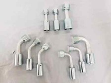 Air Conditioning Ac Fittings Beadlock Female O Ring Straight 45 90 Degree 9 Pcs