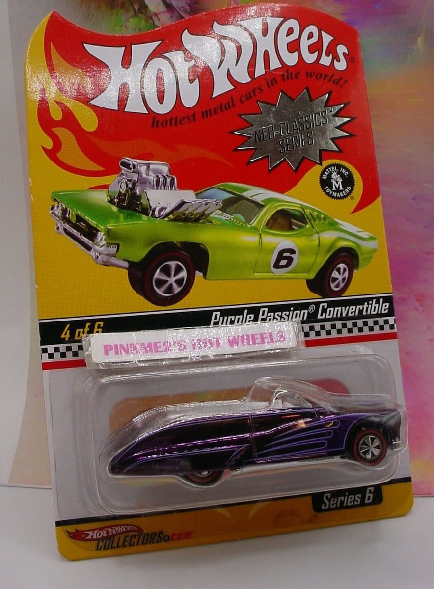 2007 RLC Hot Wheels Neo-Classics PURPLE PASSION CONVERTIBLE