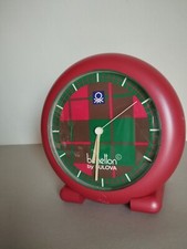 orologio da tavolo benetton by bulova anni '90