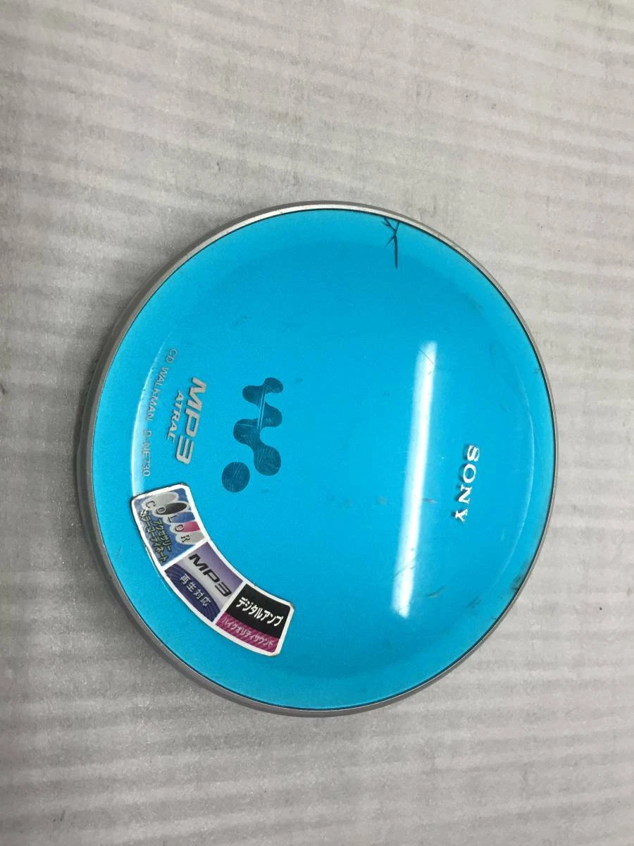 USED Sony Cd Walkman D-Ne730 Blue Player Working JAPAN F/S
