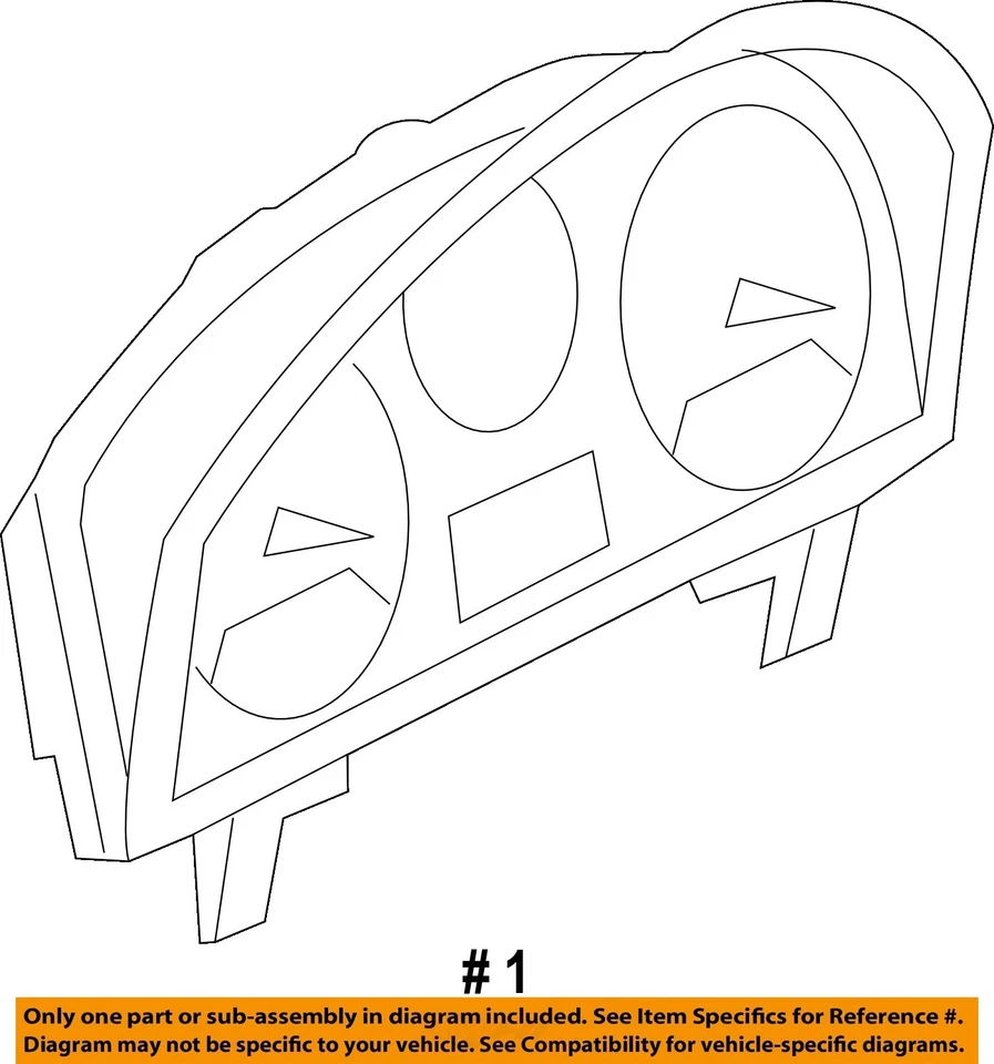 Medidor de velocímetro usado se adapta a: Land Rover Lr3 2006 grupo de gasolina con centavo de mensaje Foto 4 de 4