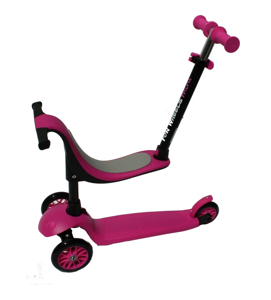 Patinete 3 Ruedas 2 in 1 con sillín Twist Fun Weel Scooter - Imagen 2 de 4