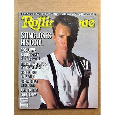 STING ROLLING STONE NO.457 MAGAZIN 26. SEPTEMBER 1985 STING COVER + MEHR INNEN USA