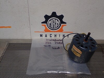 Westinghouse FLL FU48 AC Motor 4A HP 1/2 1075RPM 208-240V 50/60Cy Used Warranty