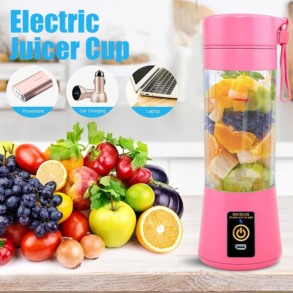 USB Fruit Juicer Portable Blender Cup Electric Juicer Cup Smoothie Fruit Maker
