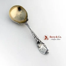 La Parisienne Serving Spoon Sterling Silver Reed Barton 1902 Mono LS