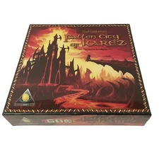FALLEN CITY OF KAREZ Fantasy Board Game Golden Egg Games New Sealed