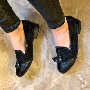 black loafers size 7