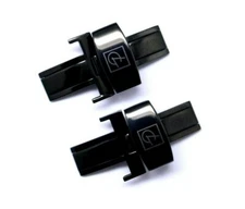 2 - 5 Pcs 18mm Black Deployment Butterfly Clasp/Buckle for Leather Watch Bands