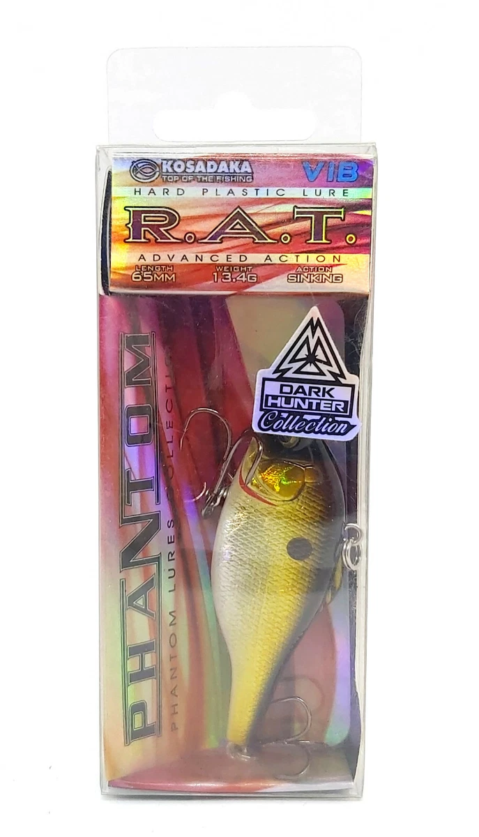 KOSADAKA PHANTOM RAT V65S SINKING FISHING CRANK BAIT LURE R.A.T. 65mm 13.4g