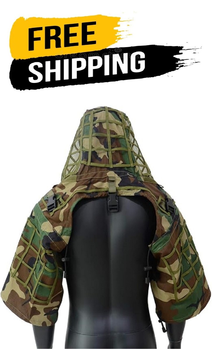 Sniper Ghillie Suit Foundation, Ripstop, Ghillie Viper Hood