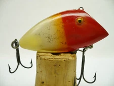 Vintage Fishing Lure Corpus Christi PICO Glo Perch G21 Red Head Box/Insert Rare