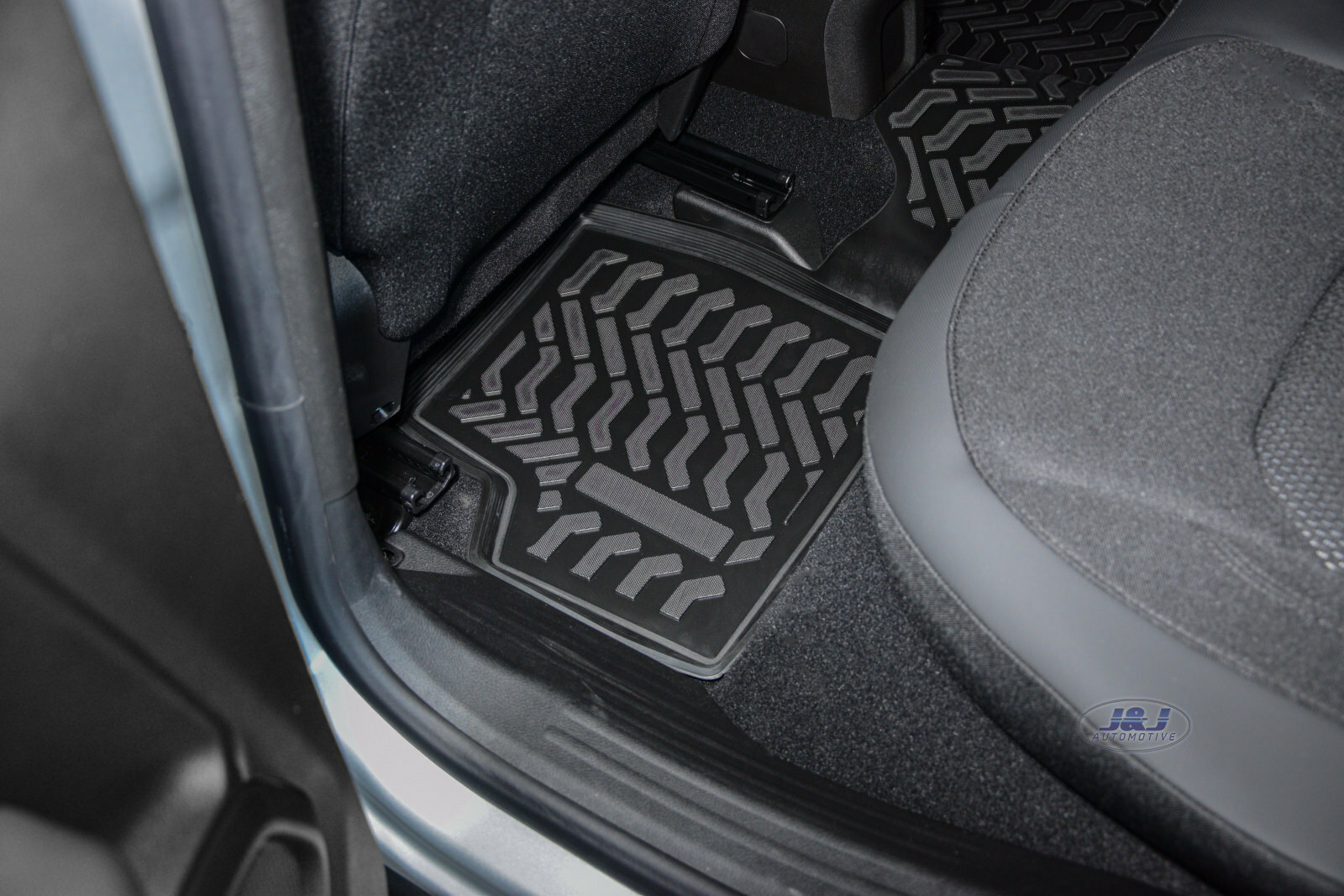 J&J AUTOMOTIVE - 3d Tappeti Tappetini Auto in Gomma su Misura per Fiat 500X 2015-2024 - Miniatura 6