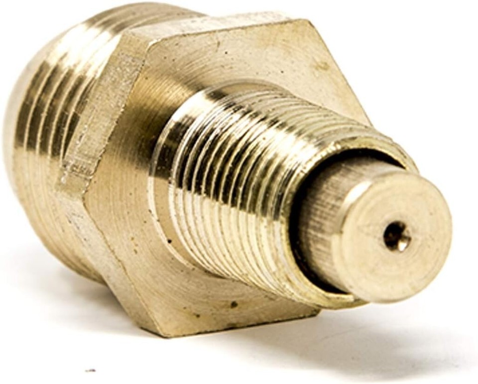 Gas One Propane Brass Orifice with 3/8 In. Flare X 1/8 In. MNPT or Male