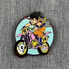 Anime Son Goku motorcycle Metal Backpack Lapel Badge Pin Brooch Anime
