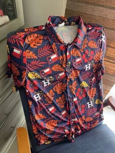 Houston Astros Hawaiian Shirt 2023 Space City Astros Aloha Houston Astros Hawaiian Shirt 2023 Space City Astros Aloha