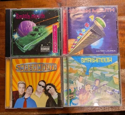 Smash Mouth 4 CD Lot Astro Lounge Fush Yu Mang Get The Picture? Self Titled - Image 1 of 4