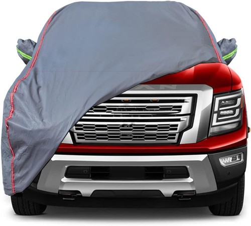 Cubierta de coche impermeable de 6 capas personalizada para camiones 230-260" con protector UV - Imagen 3 de 9