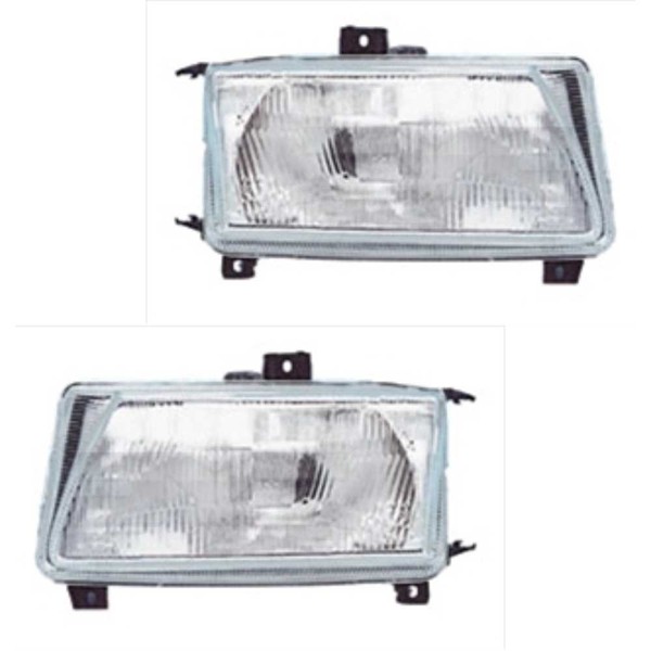 Scheinwerfer Set Rechts & Links H4 FüR Seat Ibiza II 6K1 Cordoba 6K2 6K5-image
