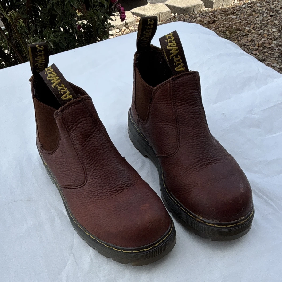 Dr. Martens Chelsea Brown Boots for Men for Sale - Shop New 
