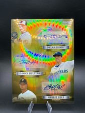 2012 Bowman Sterling Gerrit Cole Bundy Triple Auto RC ROOKIE Gold Boxloader SP