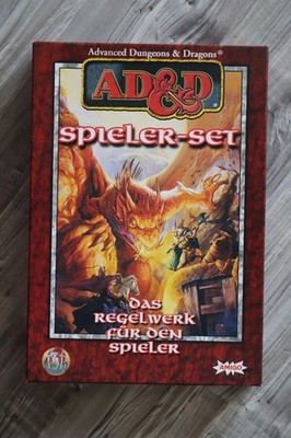 AD&D, Spieler-Set, Box komplett, sehr guter Zustand