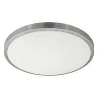 Weiß Nickel Moderne Deckenlampe Deckenleuchte 2500Lm 1X24W/Led X43X5,5 [Cm]