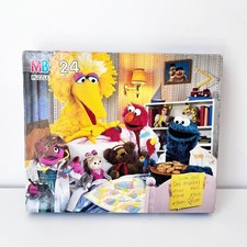 Vintage Sesame Street Puzzle 24 pcs Toddlers Big Pieces 12x15" - Doll Hospital