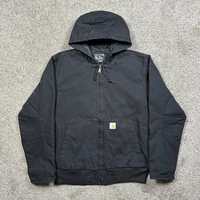 Carhartt J130-M Duck Insulated Active Jacket Men’s Size Medium Black 104050-BLK