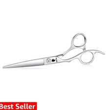 Professional Razor Blades Salon Left Handed Hair Cutting Scissors - Barber Sh...