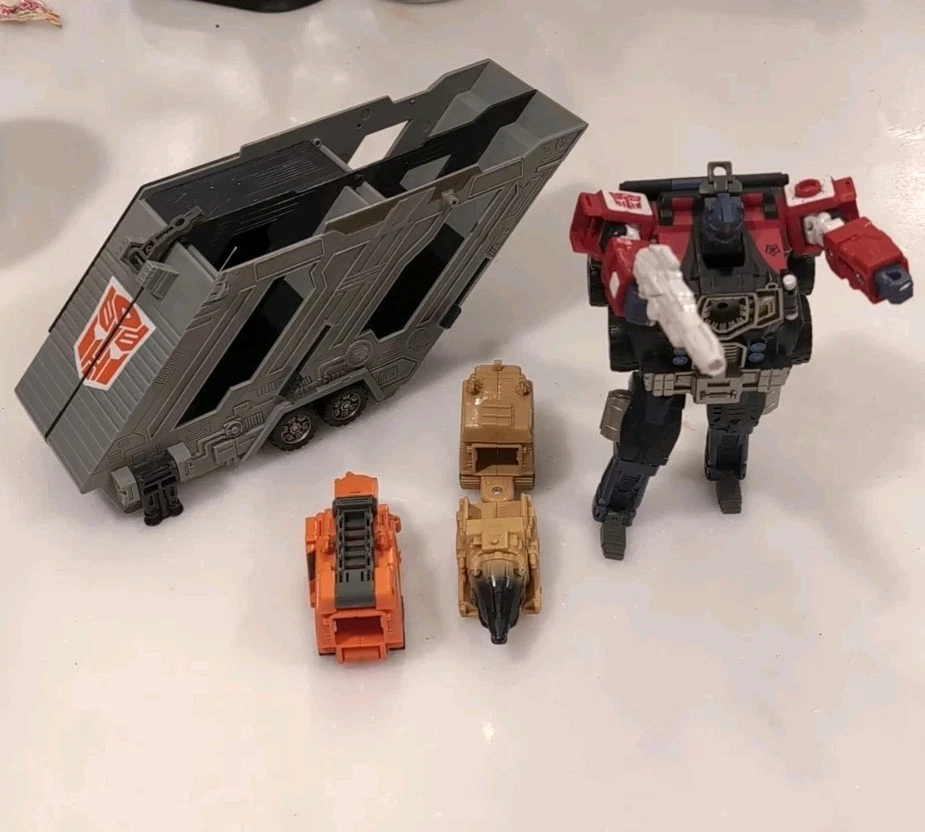 Transformers Energon Powerlinx Optimus Prime Takara Incomplete 2003 Vintage 2000 - Image 2 of 4