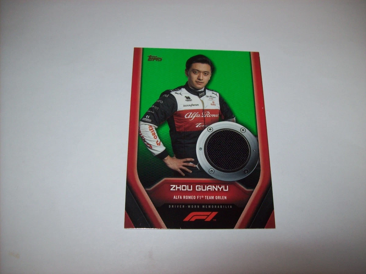 Topps Formula 1 Zhou Guanyu 2022 #F1RL-GZ for sale | eBay