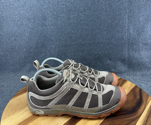CHACO HIKING TRAIL SHOES Women’s 9.5 Redrock Bean Lace Up Brown Mesh Climbing