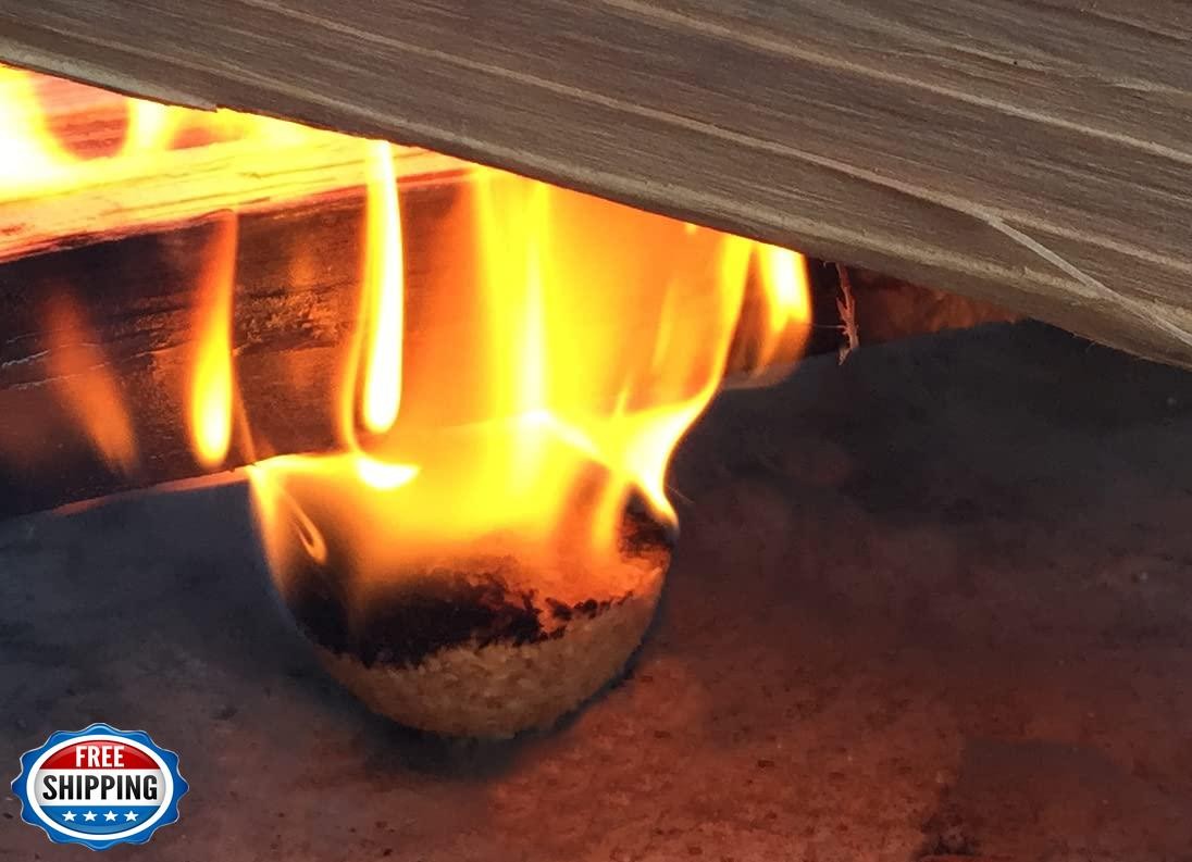 Lightning Nuggets N100SEB Super Economy Box Fire Starter , Tan Br