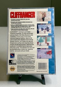 Cliffhanger (Sega CD, 1993) CIB, Reg Card, Tested