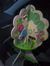 Fat Brain Toys Forest Friends Discovery Tree, Wooden, EUC,  Giftable, Toddler
