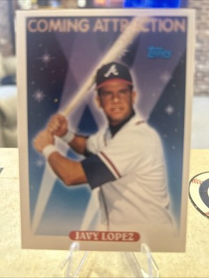 Javier Javy Lopez 1993 Topps Coming Attraction RC #811! 2 Card Min! Read Desc!