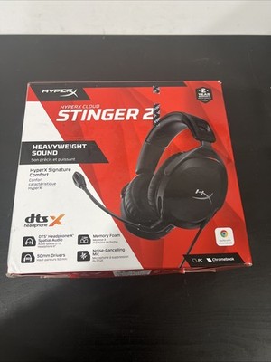 HyperX Cloud Stinger 2 Wired Over-Ear Gaming Headset - Black