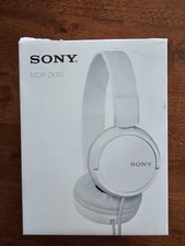 Sony MDR-ZX110 Ear-Pad (On the Ear) Headband Headphones - White