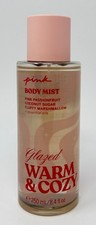 1 VICTORIA'S SECRET PINK GLAZED WARM  COZY SCENTED BODY MIST SPRAY FRAGRANCE