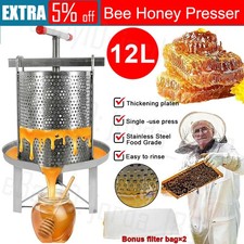 Bee Honey Presser Household Manual Wine Press Wax Machine Beekeeping Equipment O