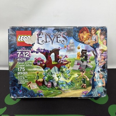 LEGO Elves 41076 Farran And The Crystal Hollow 2015 Retired New Damaged Box