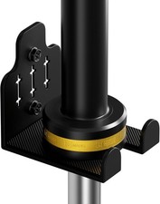 Barbell Wall Holder,Olympic Hanger,Garage Gym Bar Wall Rack,Vertical Barbell Mou