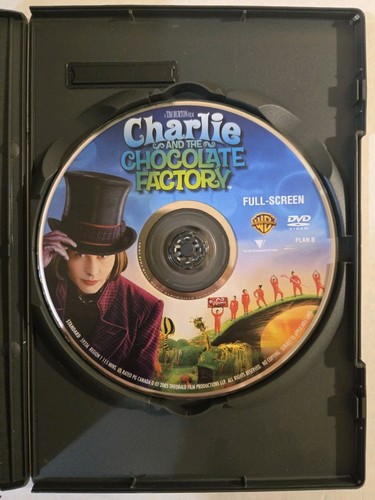 Charlie and the Chocolate Factory Full Screen Edition Johnny Depp DVD Movie - Picture 4 of 5