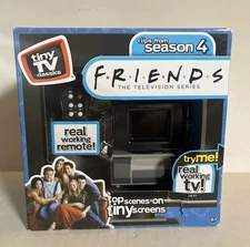 Tiny TV Classics Friends Clips Season 4 Real Working TV and Remote